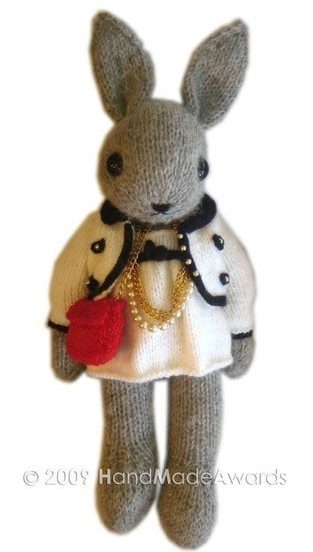 Knitting Pattern for Marni the Bunny Toy
