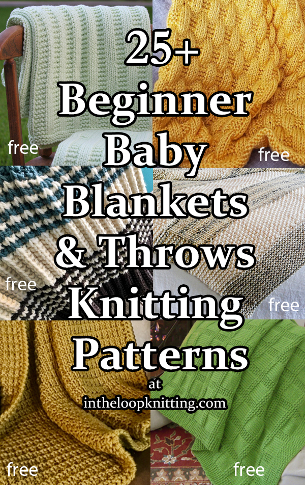 Beginner Baby Blanket Knitting Patterns