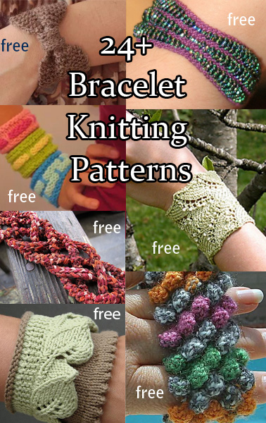 Bracelet Knitting Patterns Knitting Patterns. Bracelet knitting patterns are a great way to use leftover stash yarn or showcase expensive hand-dyed yarn. They also make great quick gifts and stocking stuffers.