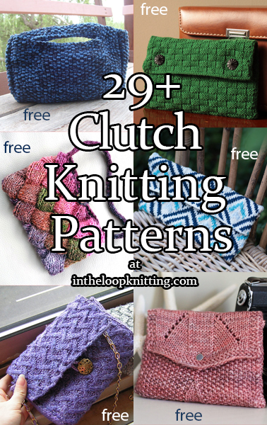 Clutch Knitting Patterns