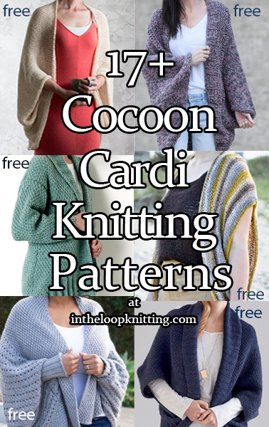 Cocoon Cardigan Knitting Patterns