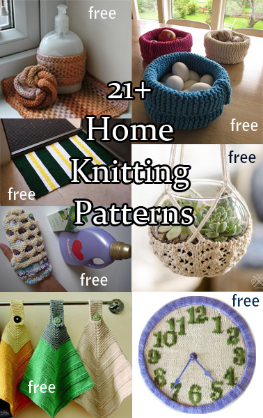 Household Knitting Patterns