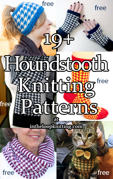 Houndstooth Knitting Patterns