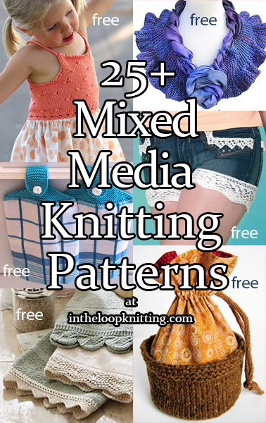 Mixed Media Knitting Patterns