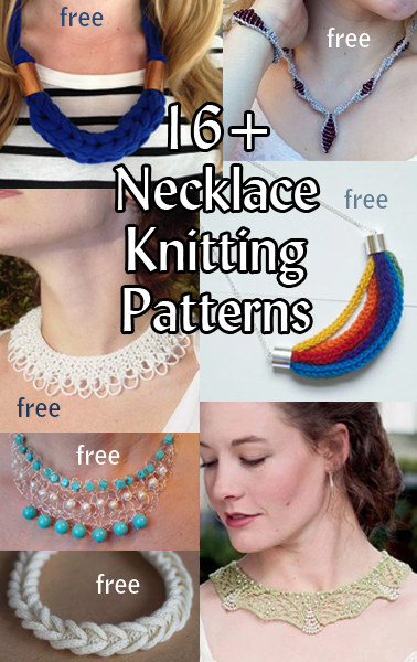 Necklace Knitting Patterns