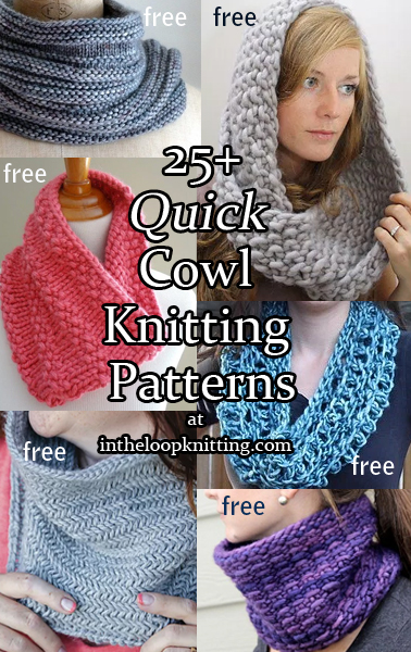 Quick Cowl Knitting Patterns