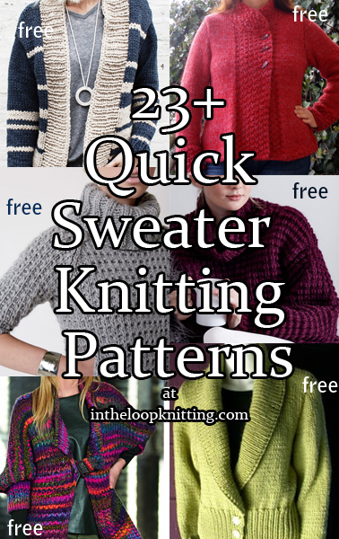 Quick Sweater Knitting Patterns