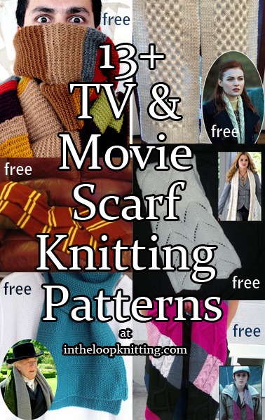 TV and Movie Scarf Knitting Patterns