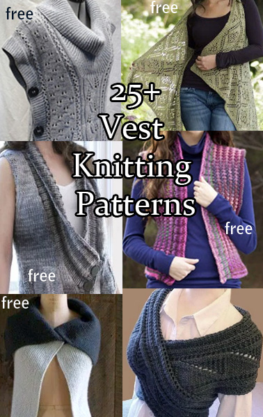 Vest Knitting Patterns