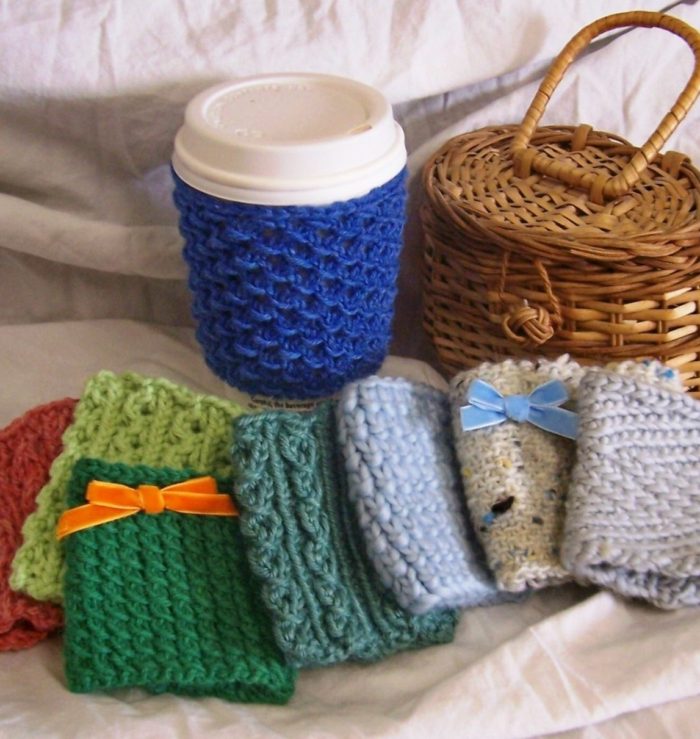 Knitting Pattern Set for 8 Cup Cuddler Cozies