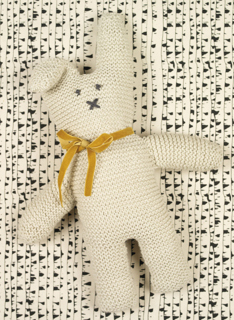 Free Knitting Pattern for Cottontail Rabbit