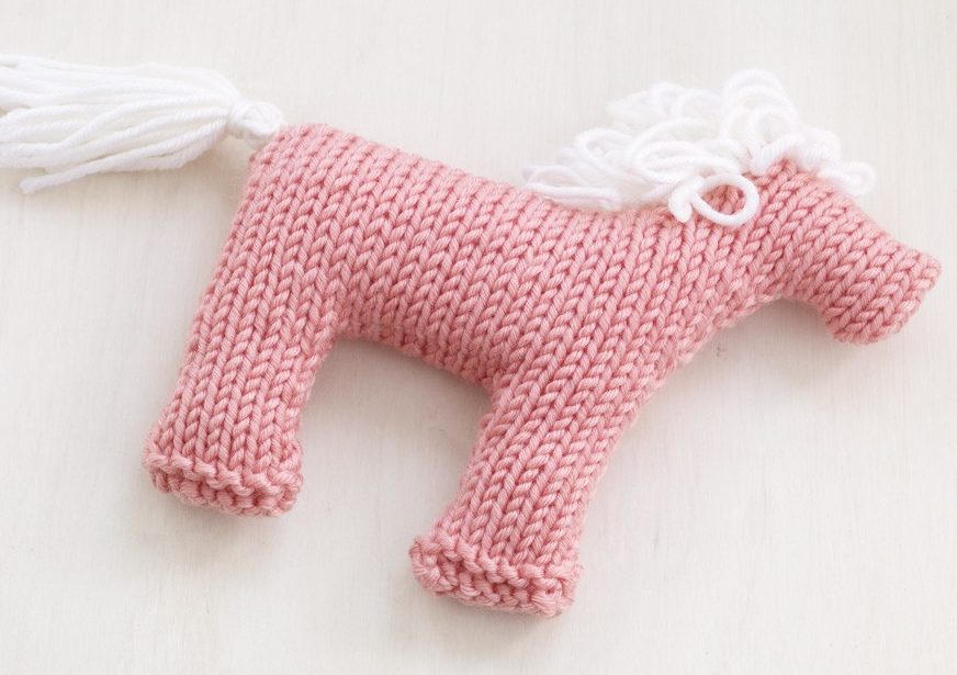 Free Knitting Pattern for Rosy Pony