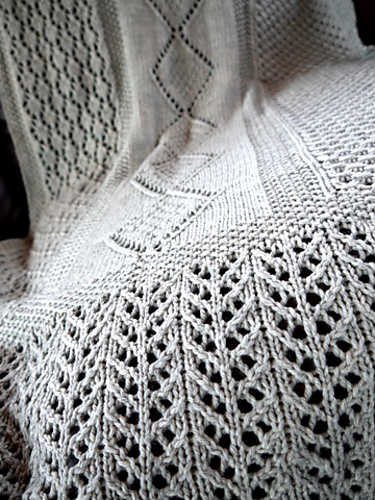 Lace Blanket Shawl