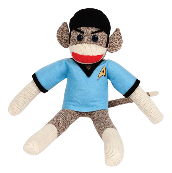 Knitting pattern for Spock monkey - Star Trek sock monkey