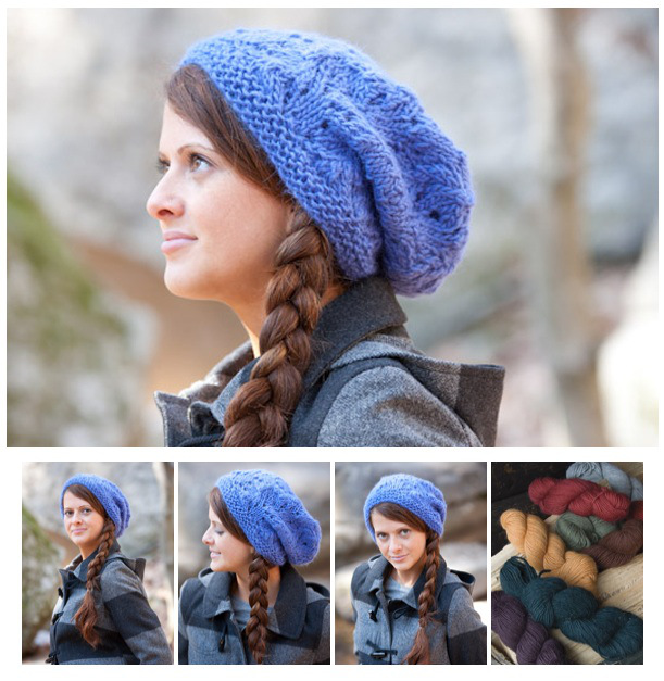 Montera Slouchy Hat Free Knitting Pattern and more free slouchy hat knitting patterns