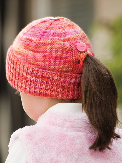 Knitting Pattern for All Buttoned Up Beanie