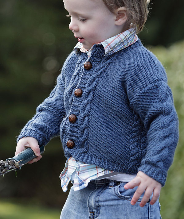 Free Knitting Pattern for All Grown Up Cardigan