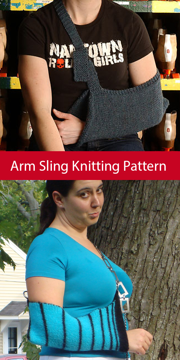 Knitting Pattern for Arm Sling