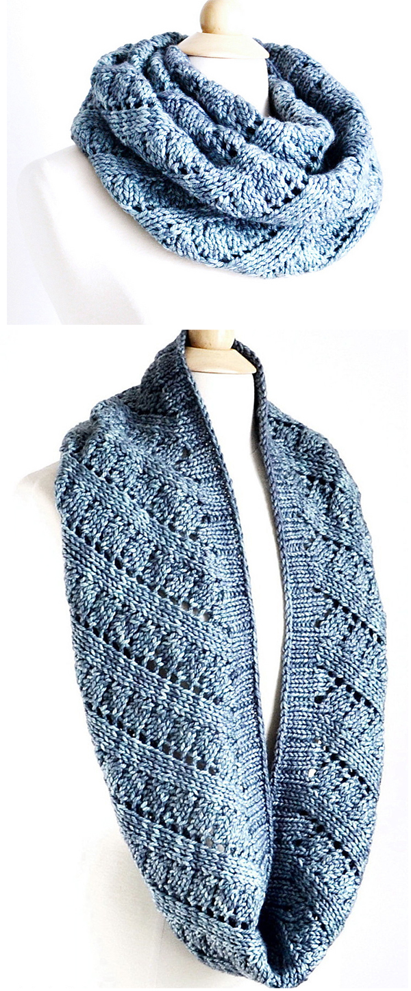 Knitting Pattern for Easy Ascend Cowl