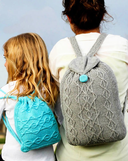 Free Knitting Patterns for Adventure Backpacks