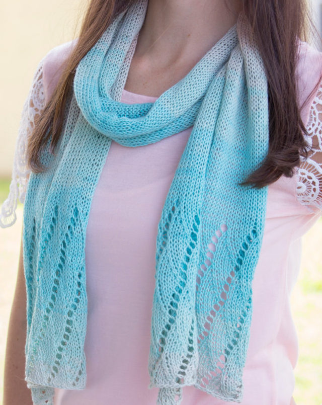 Knitting Pattern for Beach Scarf
