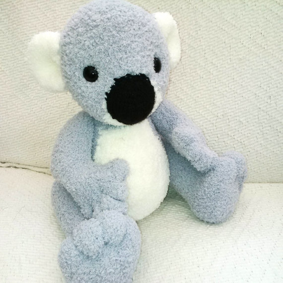 Knitting pattern for Kimmy the Koala Bear and more teddy bear knitting patterns