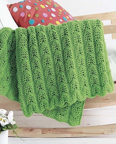 Knitting Pattern for Easy Weekend Knit Afghan