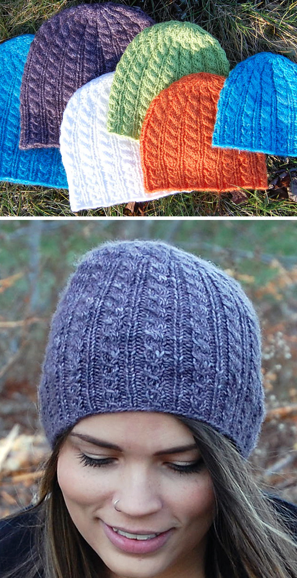 Free until May 31, 2020 Knitting Pattern for Blomidon Hiking Hat sizes Newborn to Adult