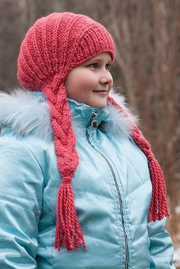 Knitting pattern for Braided Hat
