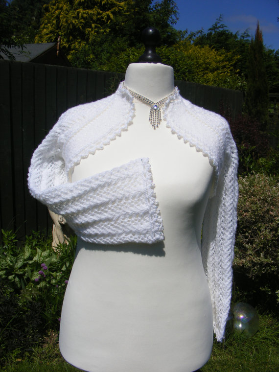Bridal/Evening Shrug Knitting Pattern
