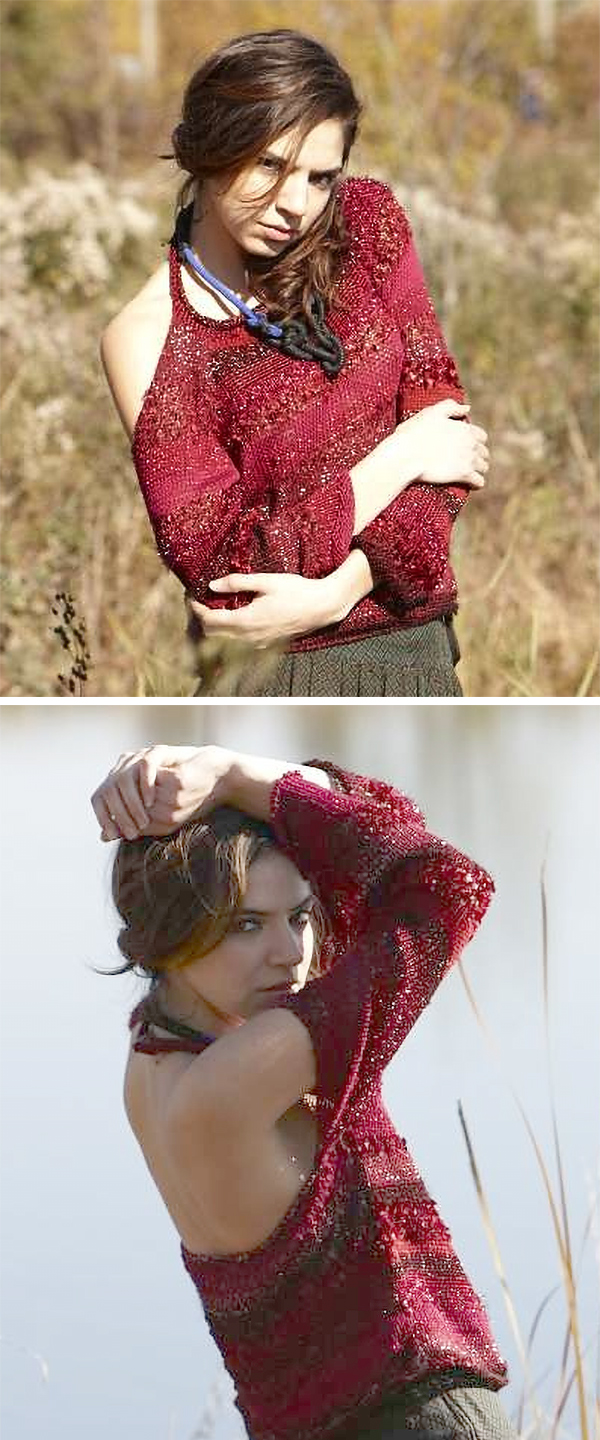 Free Knitting Pattern for Camino Pullover