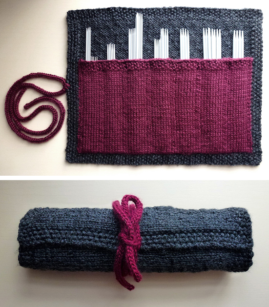 Free knitting pattern for Case in Point double pointed needle holder