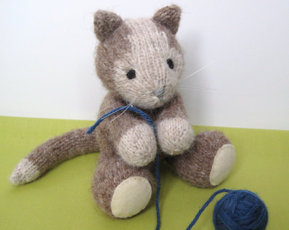 Cavendish Cat Kitten Knitting Pattern