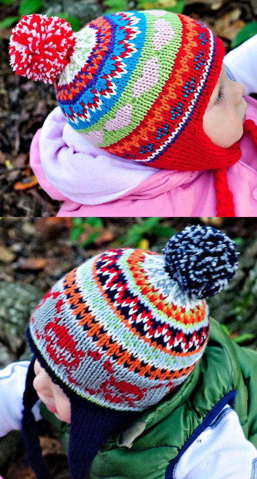 Knitting Pattern for Cheery Scrap Cap