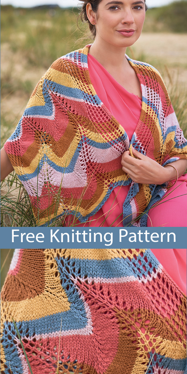 Free Shawl Knitting Pattern Claire S10657 Shawl