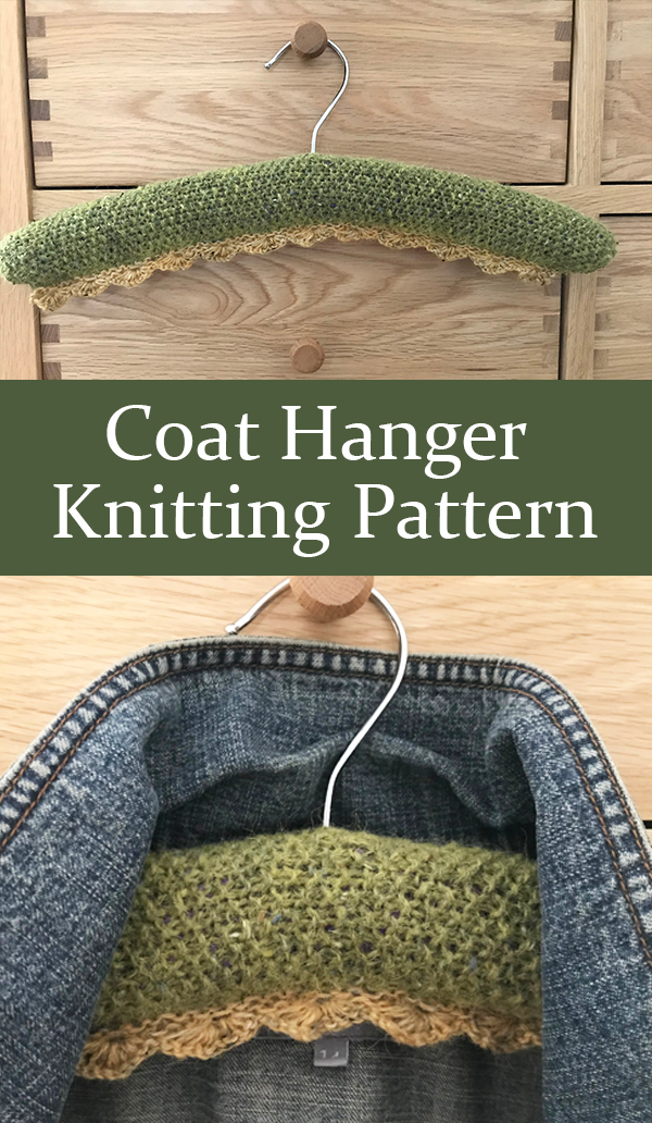 Knitting Pattern for Coat Hanger