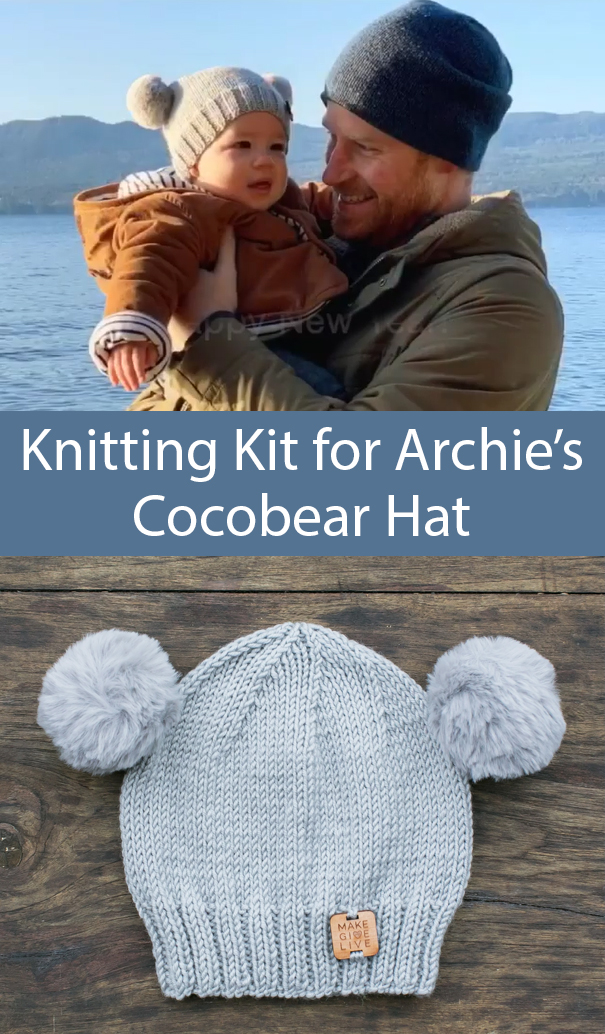 Knitting Kit for Archie's Cocobear Hat for $20