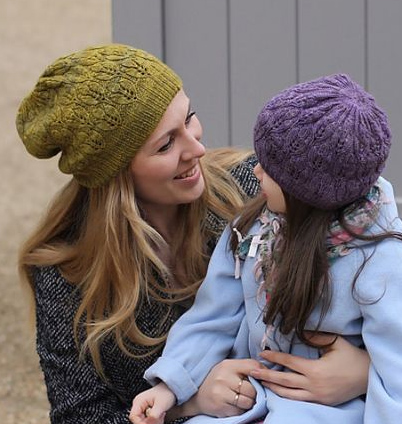 Knitting Pattern for Crocus Hat for Adult and Child Sizes