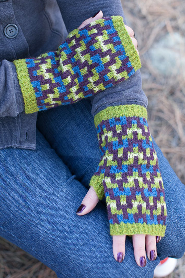 Free Knitting Pattern for Croft Mitts