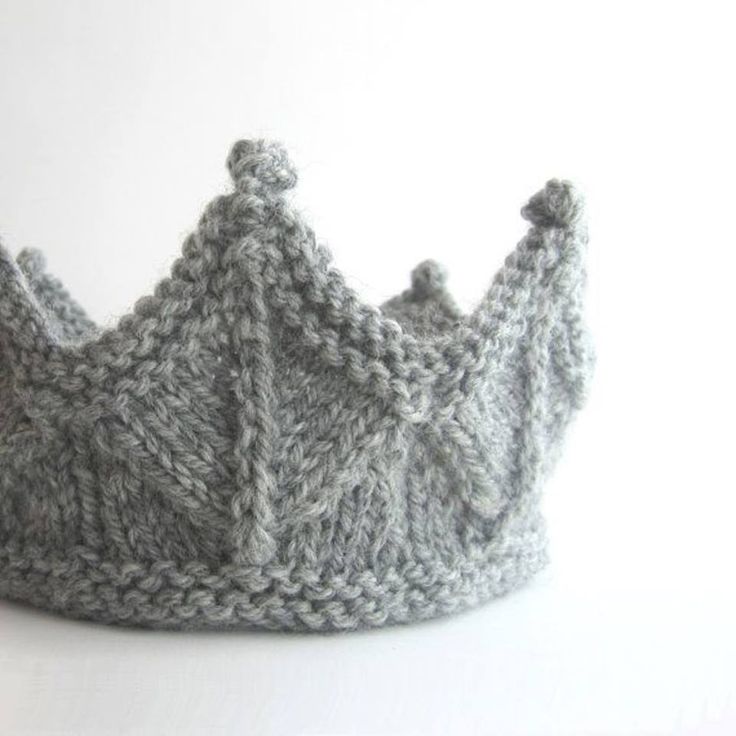 Free knitting pattern for a Crown and more fun hat knitting patterns