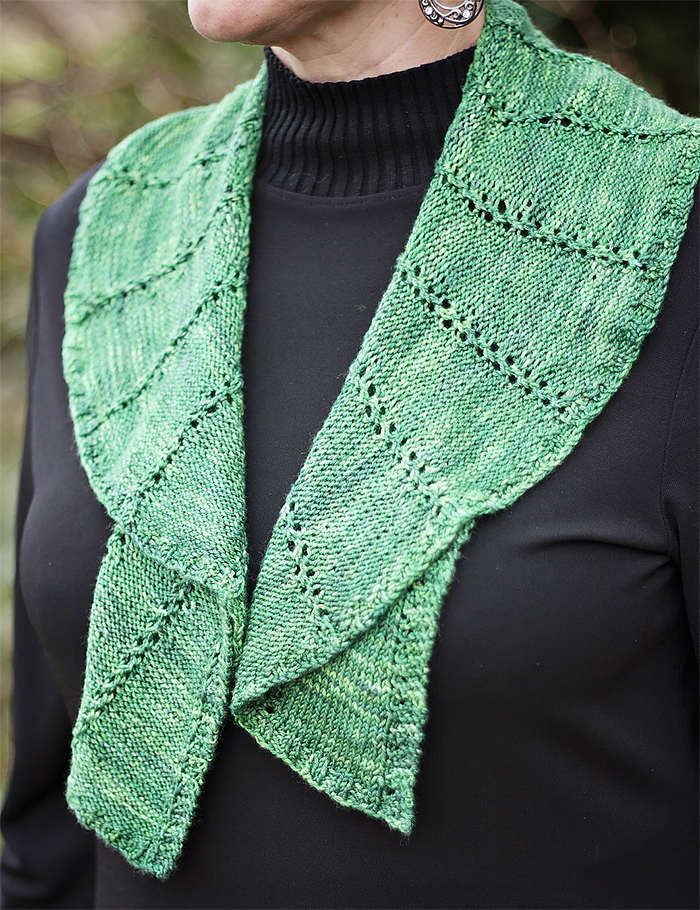 Knitting Pattern for Damariscotta Scarf