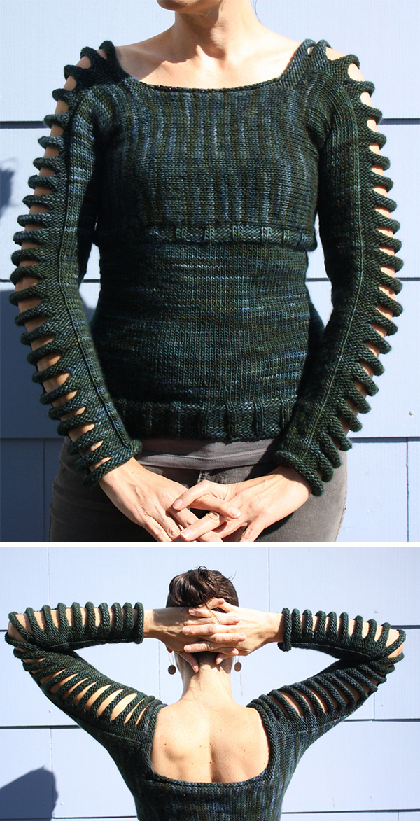 Free Knitting Pattern for Day Dreams Pullover