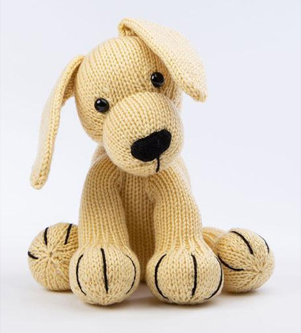 Knitting Pattern for Labrador by Amanda Berry