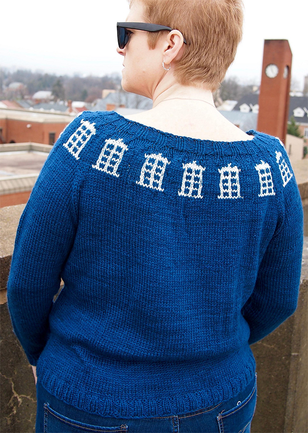 Knitting Pattern for The Doctor's Wife Sweater