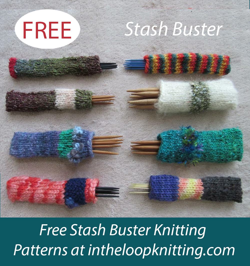 Free Stash Buster DPNS Sleeping Bag Knitting Pattern