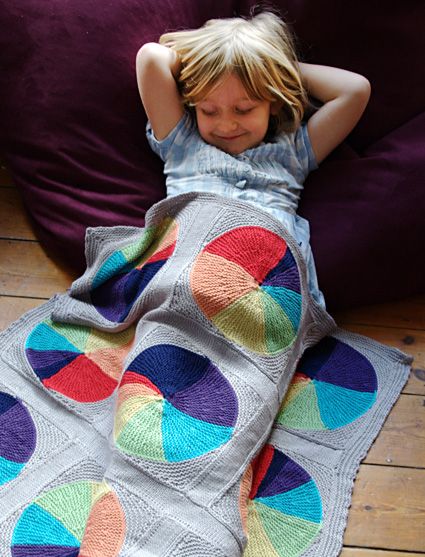 Easy As Pie Blanket By Ann Richardson - Free Knitted Pattern - (ravelry)