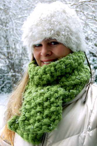 Free knitting pattern for Eleventh Hour Scarf and more weekend knitting patterns