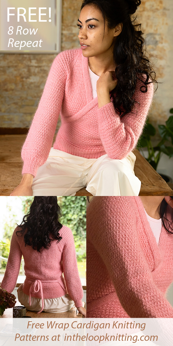 Free Women's Cardigan Knitting Pattern Embrace Sweater