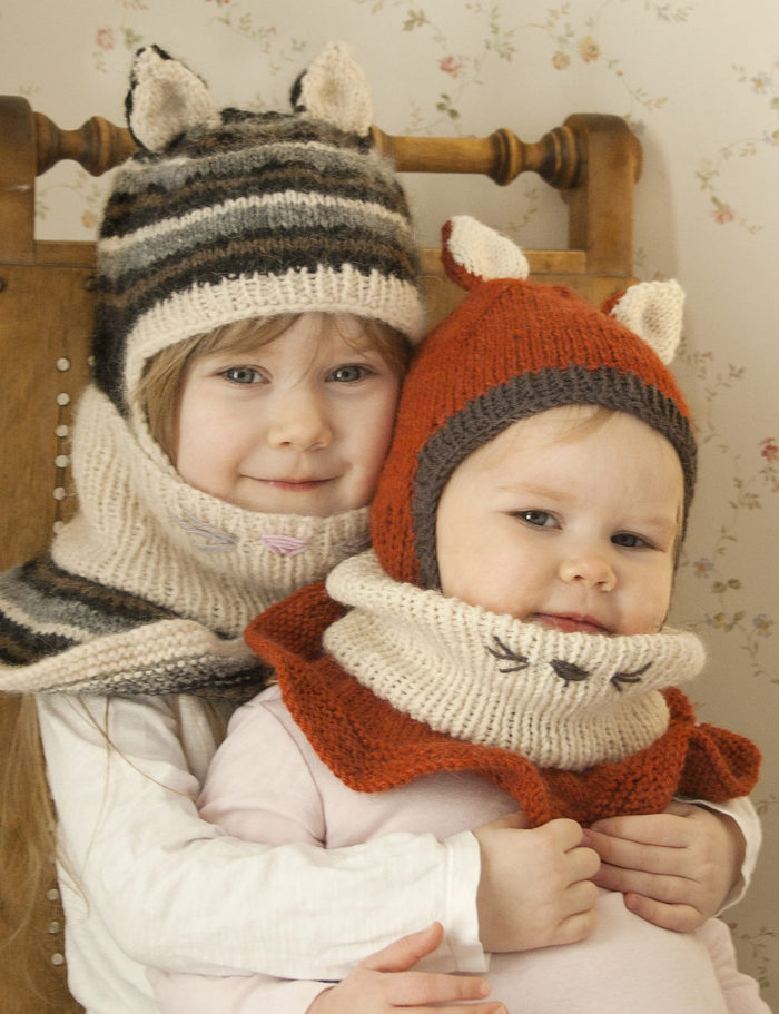 Free Knitting Pattern for Evan Hat With Cowl