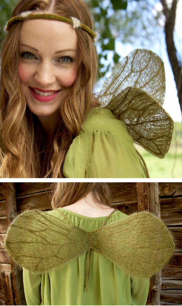 Knitting Pattern for Fairy Wings